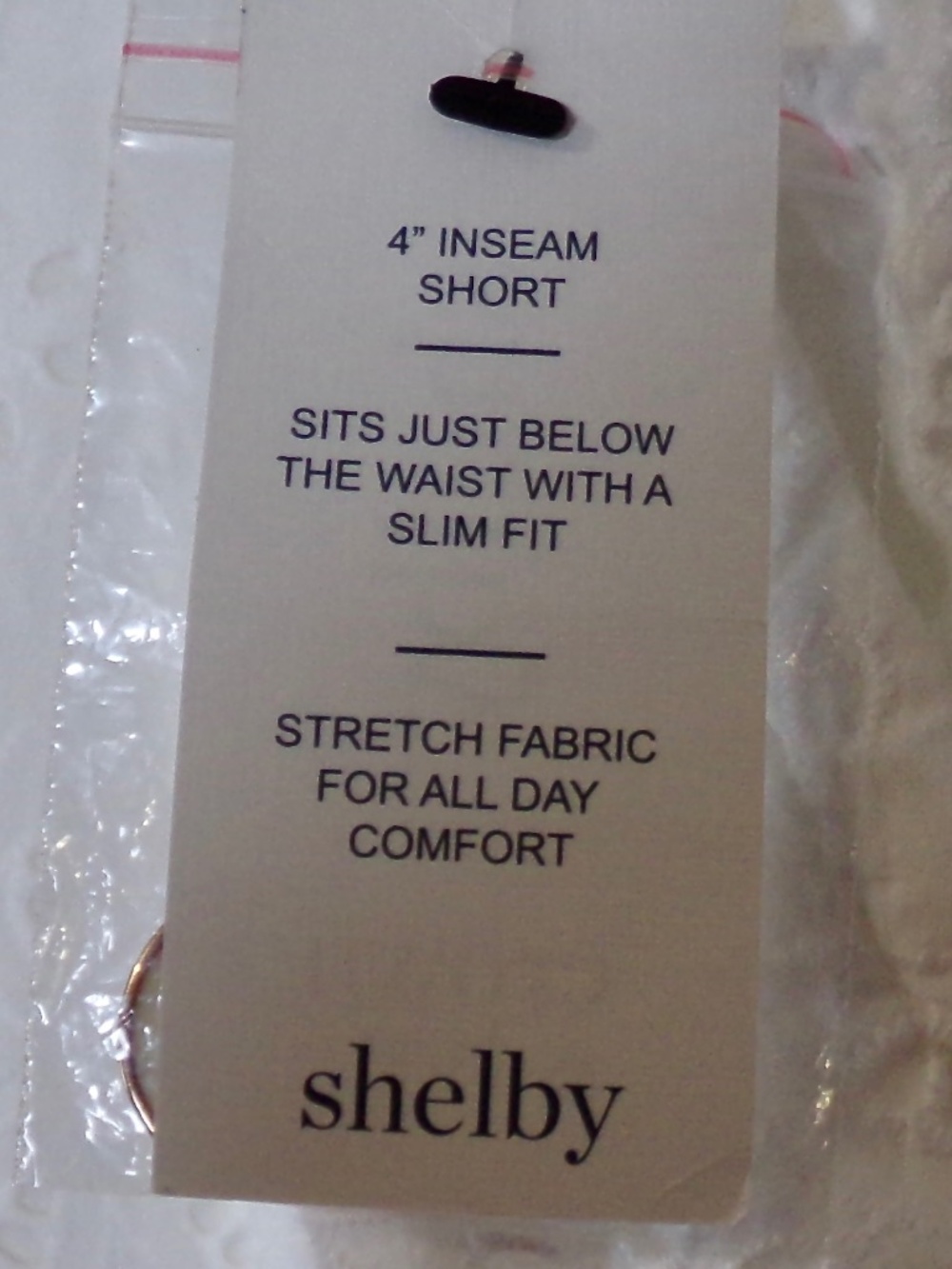 NWT Crown & Ivy Shelby Embroidered, Scalloped Hem 4 Pocket White Shorts Size 6 - Picture 16 of 16